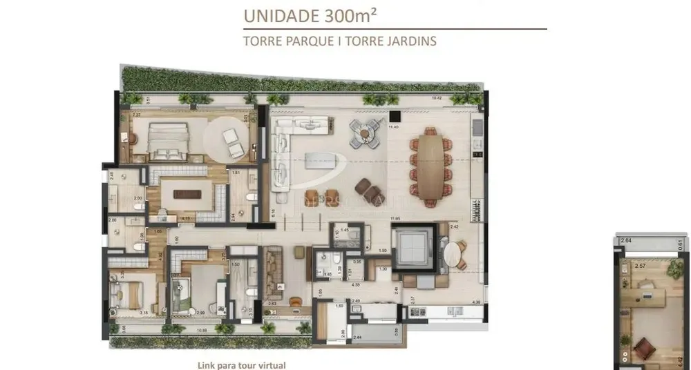 Cobertura, 4 quartos, 300 m² - Foto 4