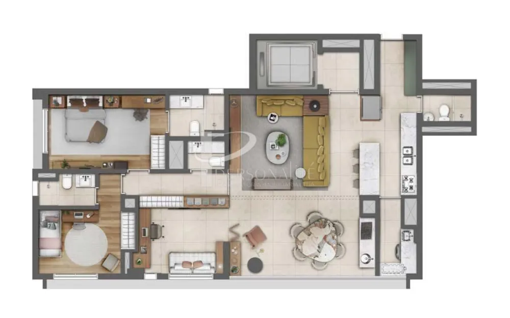 Apartamento, 3 quartos, 123 m² - Foto 4