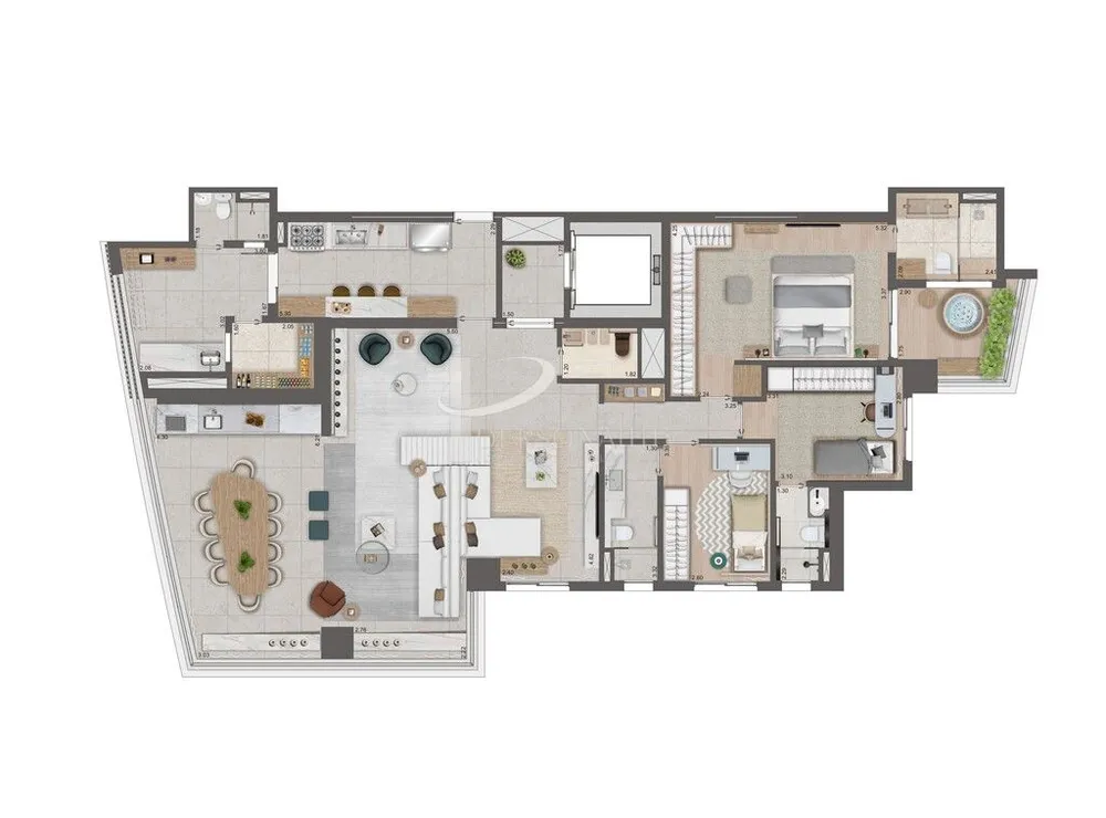 Apartamento, 3 quartos, 150 m² - Foto 3