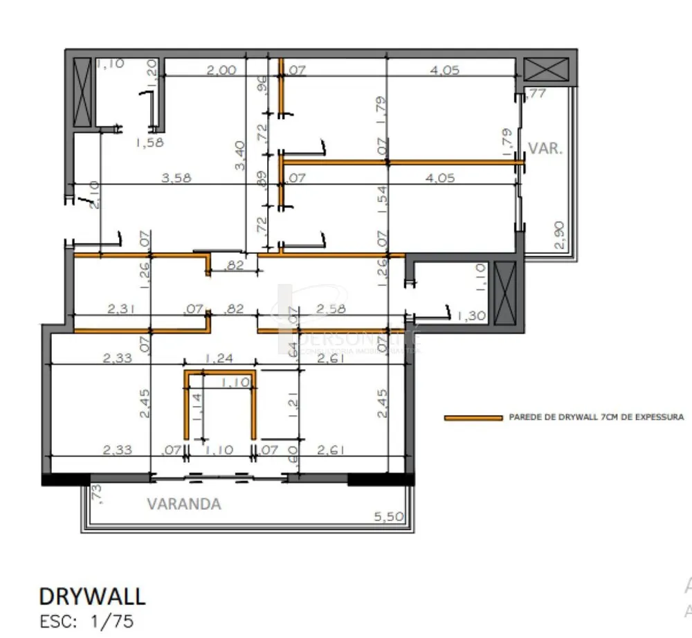 Loja-Salão, 63 m² - Foto 1