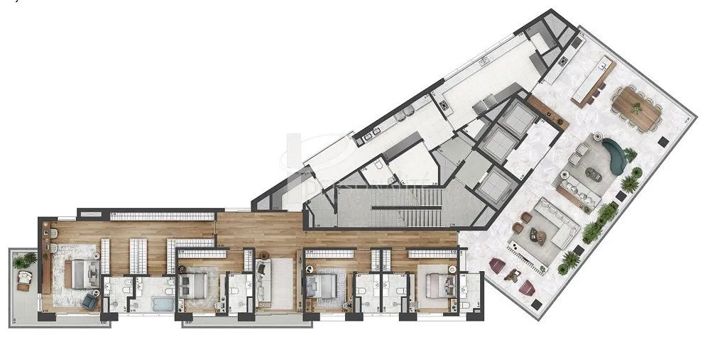 Apartamento, 4 quartos, 425 m² - Foto 3