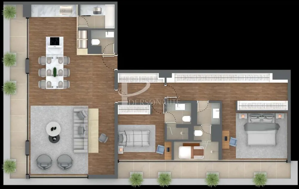 Apartamento, 1 quarto, 81 m² - Foto 4