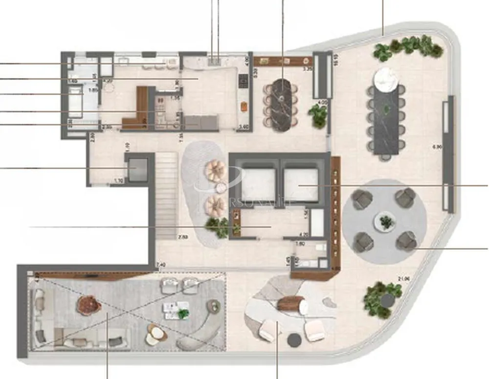 Apartamento, 4 quartos, 339 m² - Foto 4