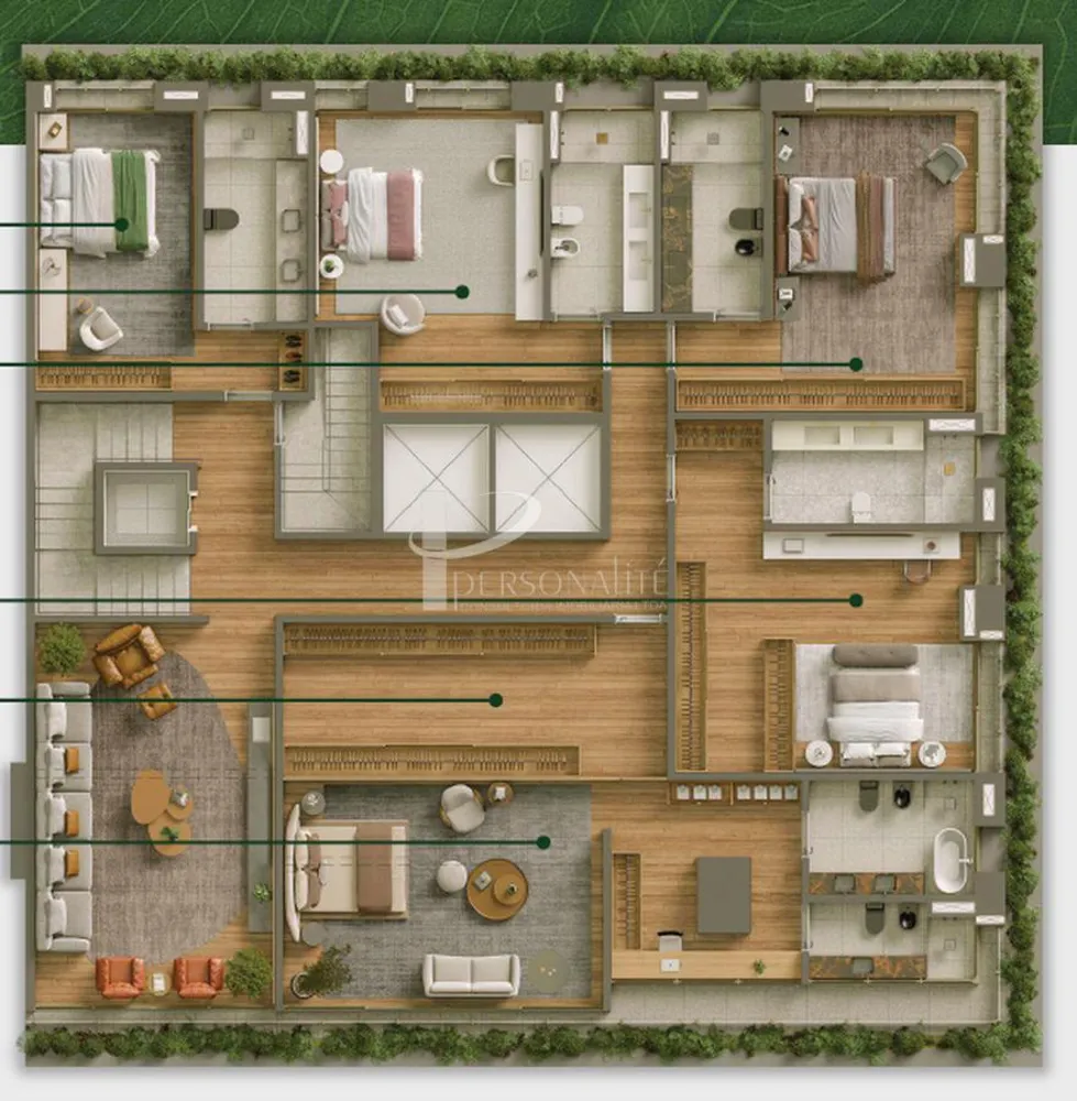 Apartamento, 4 quartos, 373 m² - Foto 4