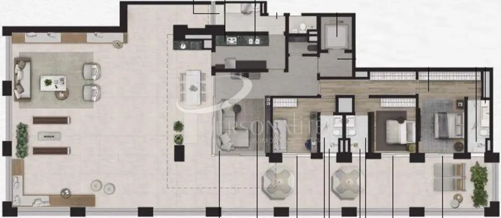 Cobertura, 2 quartos, 135 m² - Foto 1