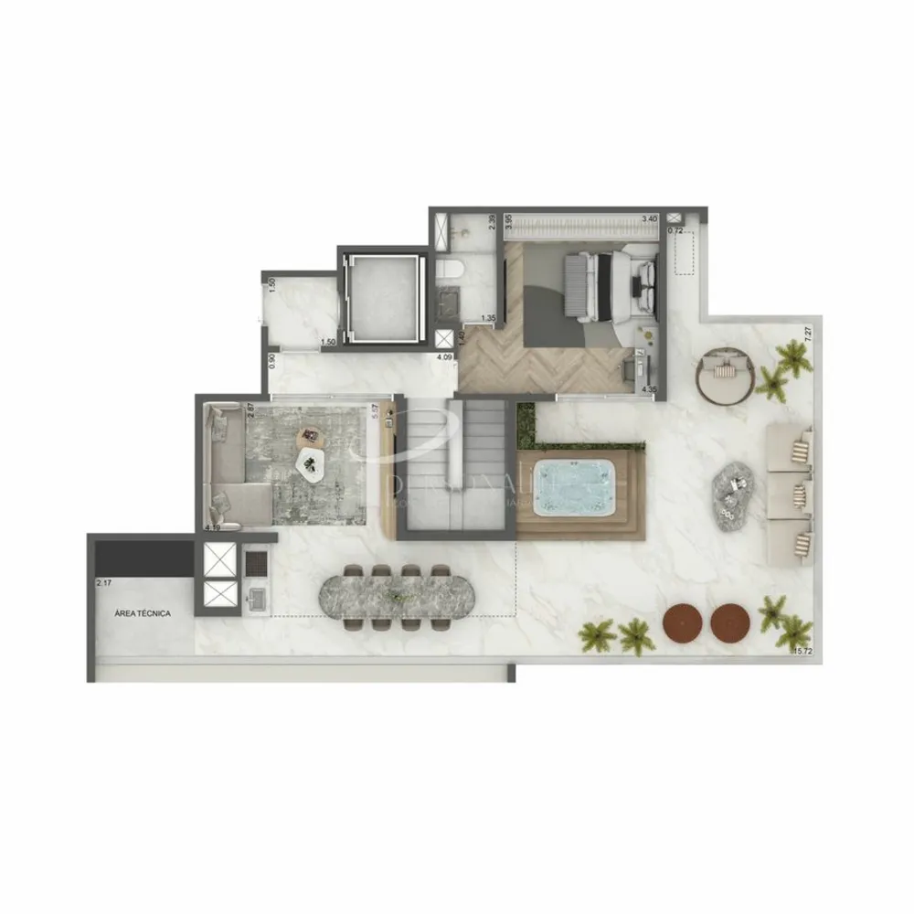 Apartamento, 3 quartos, 150 m² - Foto 3