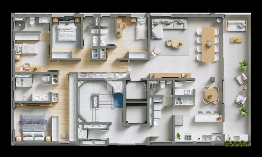 Apartamento, 4 quartos, 190 m² - Foto 4