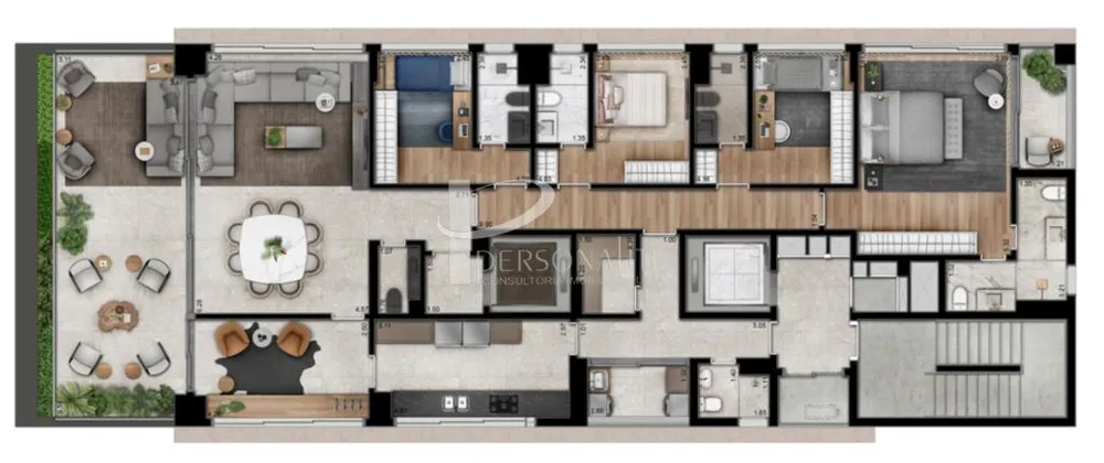 Apartamento, 4 quartos, 253 m² - Foto 4