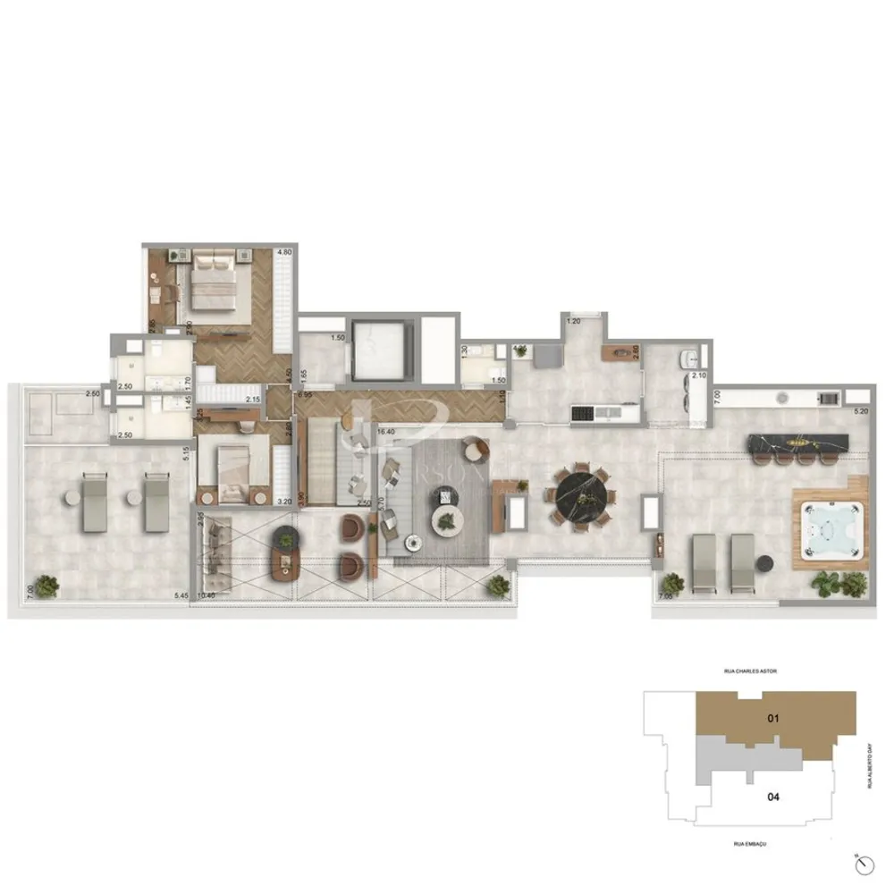 Apartamento, 3 quartos, 136 m² - Foto 4