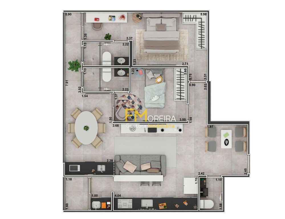 Apartamento, 2 quartos, 76 m² - Foto 17