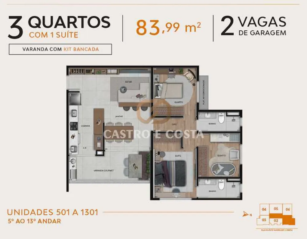 Apartamento, 2 quartos, 60 m² - Foto 16