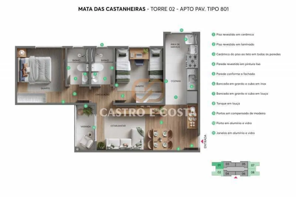 Apartamento, 2 quartos, 49 m² - Foto 12