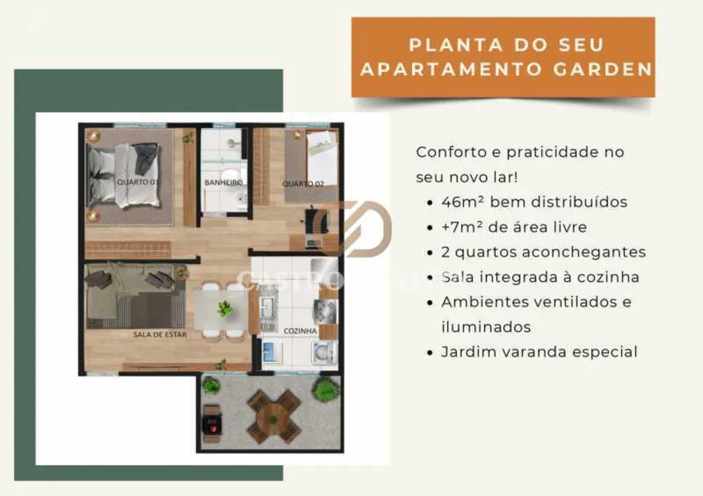 Apartamento, 2 quartos, 47 m² - Foto 11