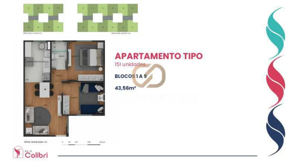 Apartamento, 2 quartos, 43 m² - Foto 14
