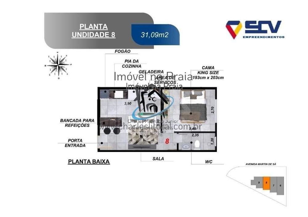 Apartamento, 1 quarto, 30 m² - Foto 3