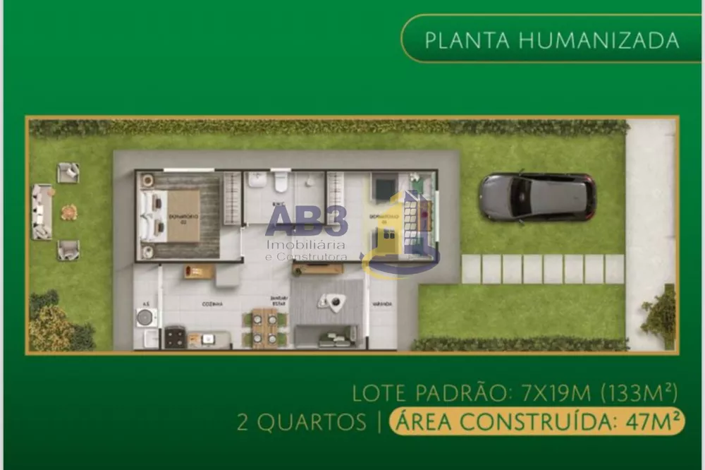 Casa, 2 quartos, 47 m² - Foto 13