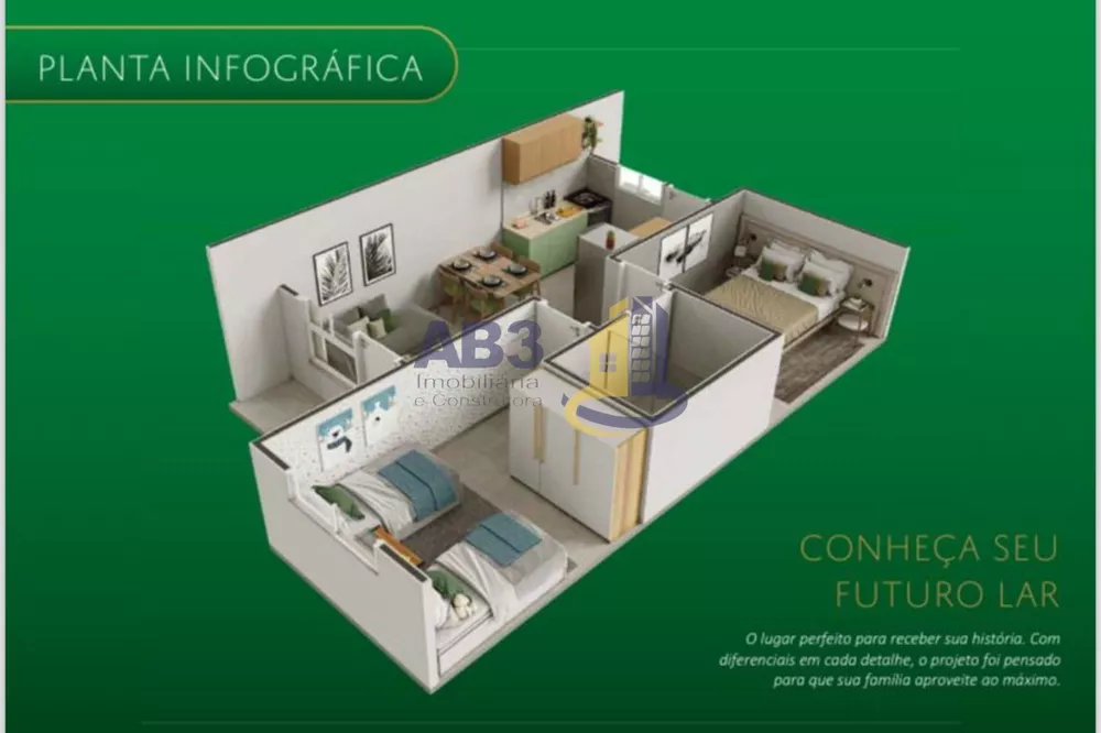 Casa, 2 quartos, 47 m² - Foto 11