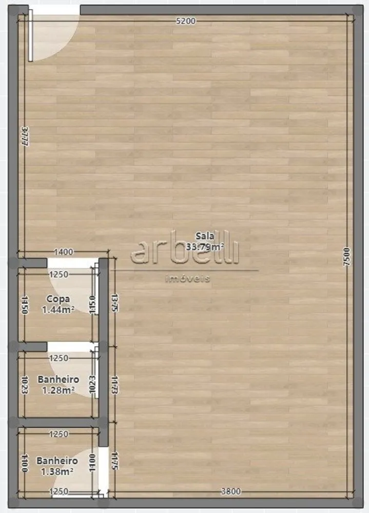 Sala-Conjunto, 45 m² - Foto 8