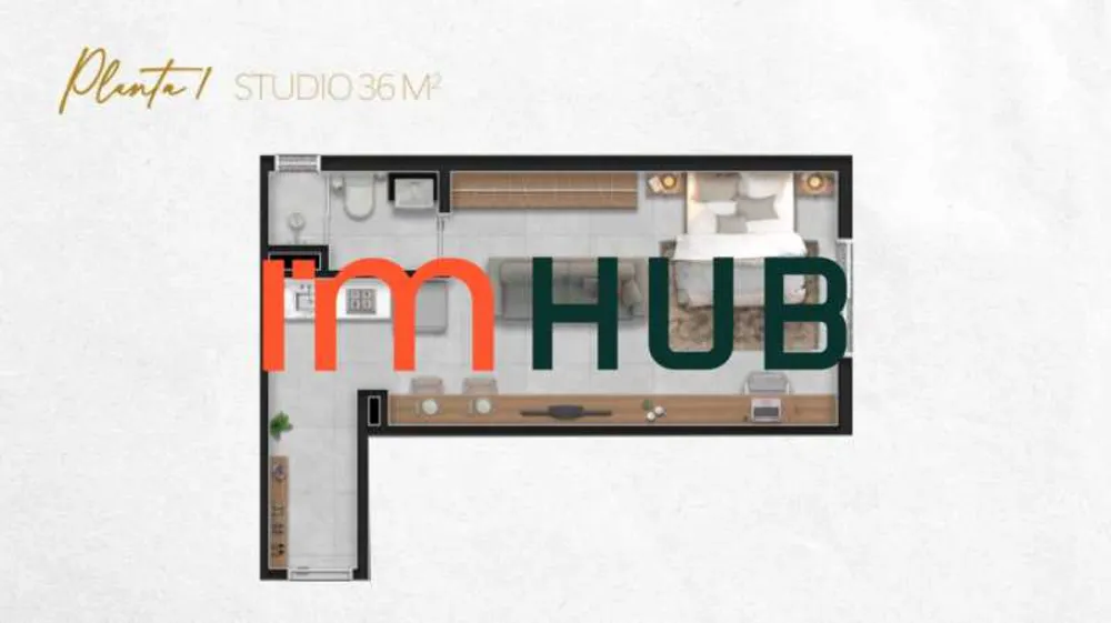 Loft, 26 m² - Foto 7