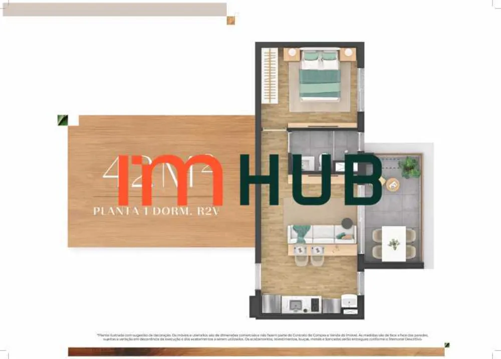 Loft, 24 m² - Foto 7
