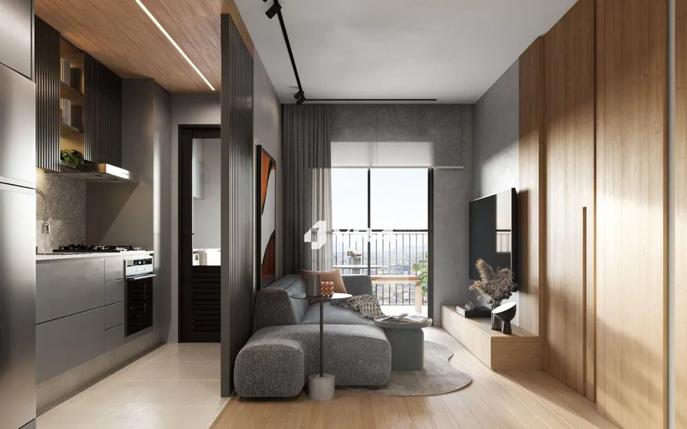 Kitnet-Studio, 30 m² - Foto 1