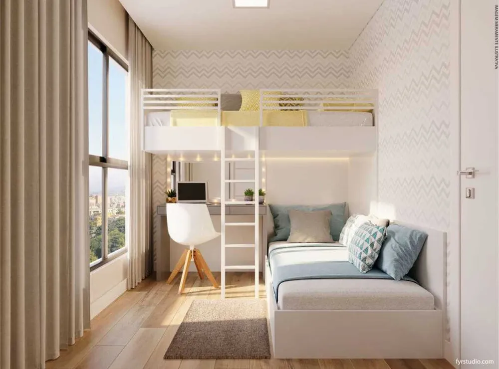 Apartamento, 2 quartos, 46 m² - Foto 3