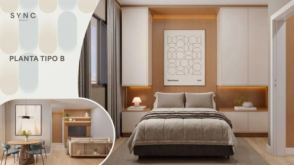 Apartamento, 2 quartos, 45 m² - Foto 3