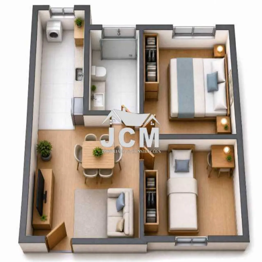 Apartamento, 2 quartos, 55 m² - Foto 10