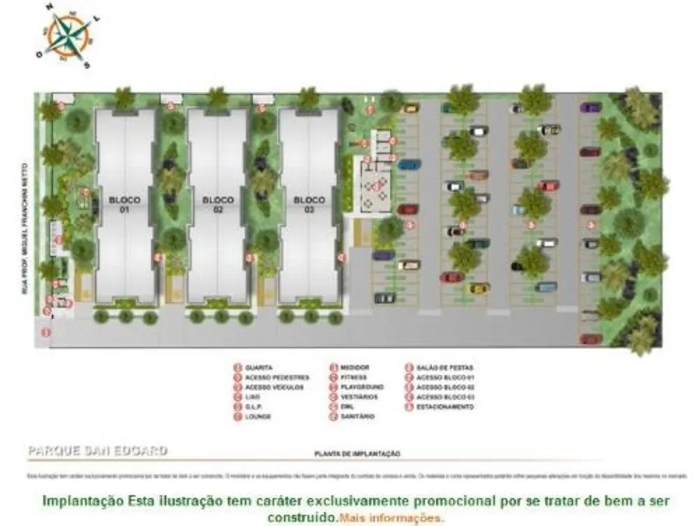 Apartamento, 2 quartos, 45 m² - Foto 3