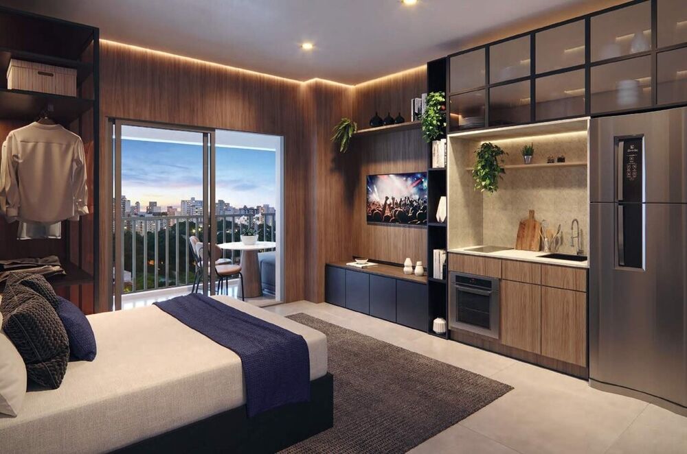 Apartamento, 1 quarto, 25 m² - Foto 1