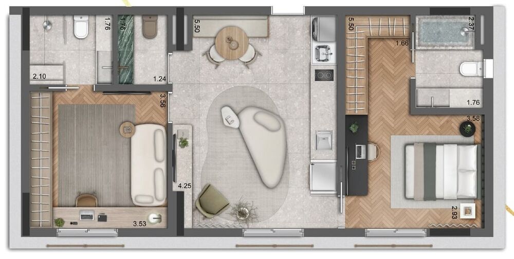 Apartamento, 1 quarto, 26 m² - Foto 8