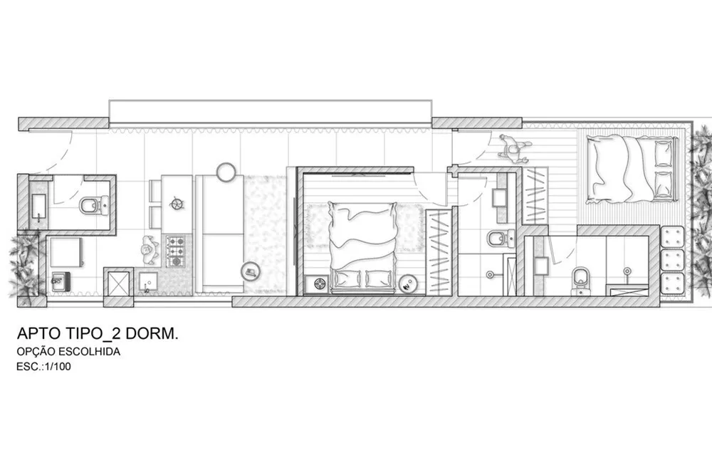 Apartamento, 2 quartos, 60 m² - Foto 6
