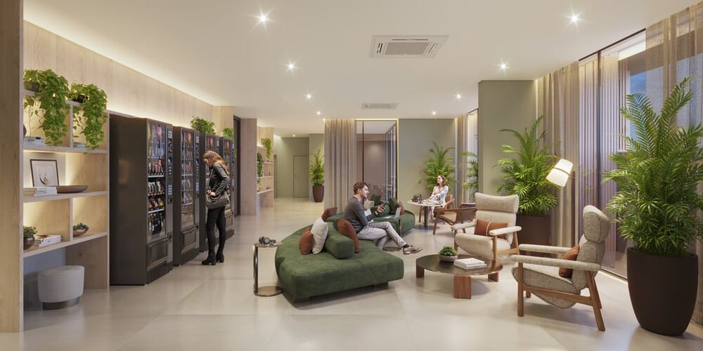 Apartamento, 1 quarto, 25 m² - Foto 2