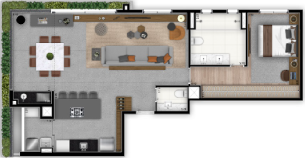 Apartamento, 2 quartos, 145 m² - Foto 4