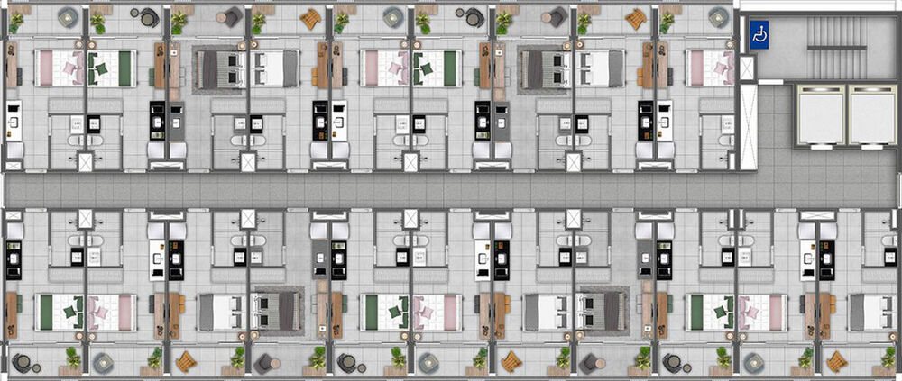 Apartamento, 1 quarto, 17 m² - Foto 8