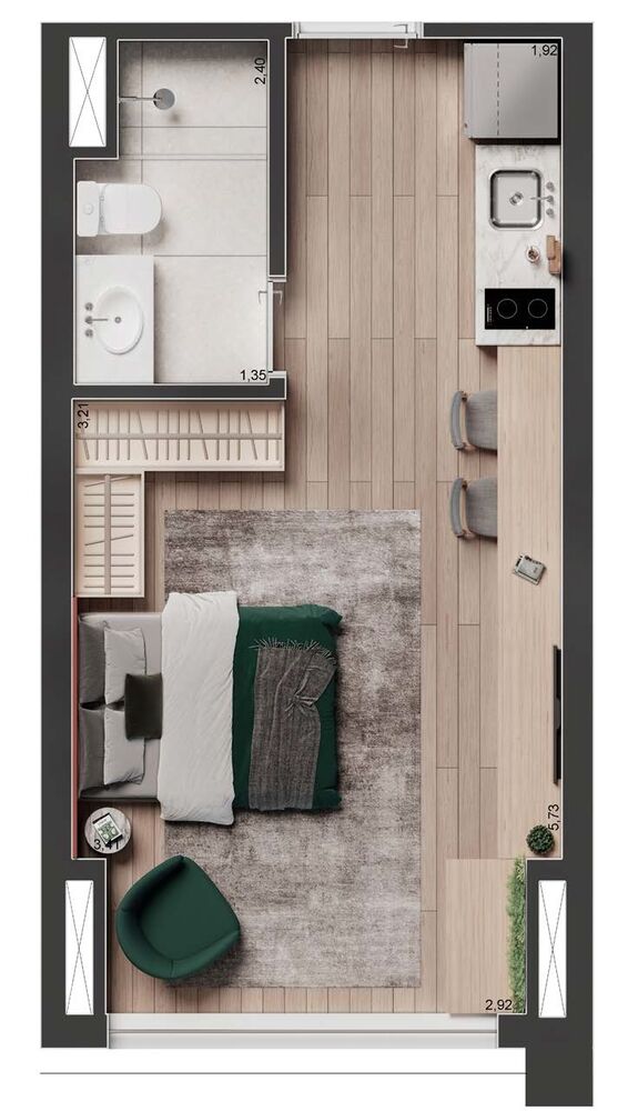 Cobertura, 3 quartos, 219 m² - Foto 7