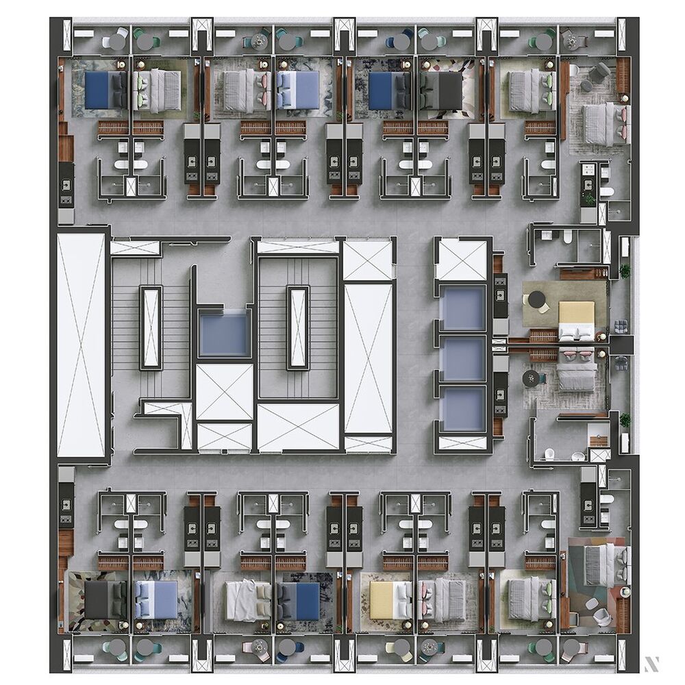 Apartamento, 1 quarto, 39 m² - Foto 3