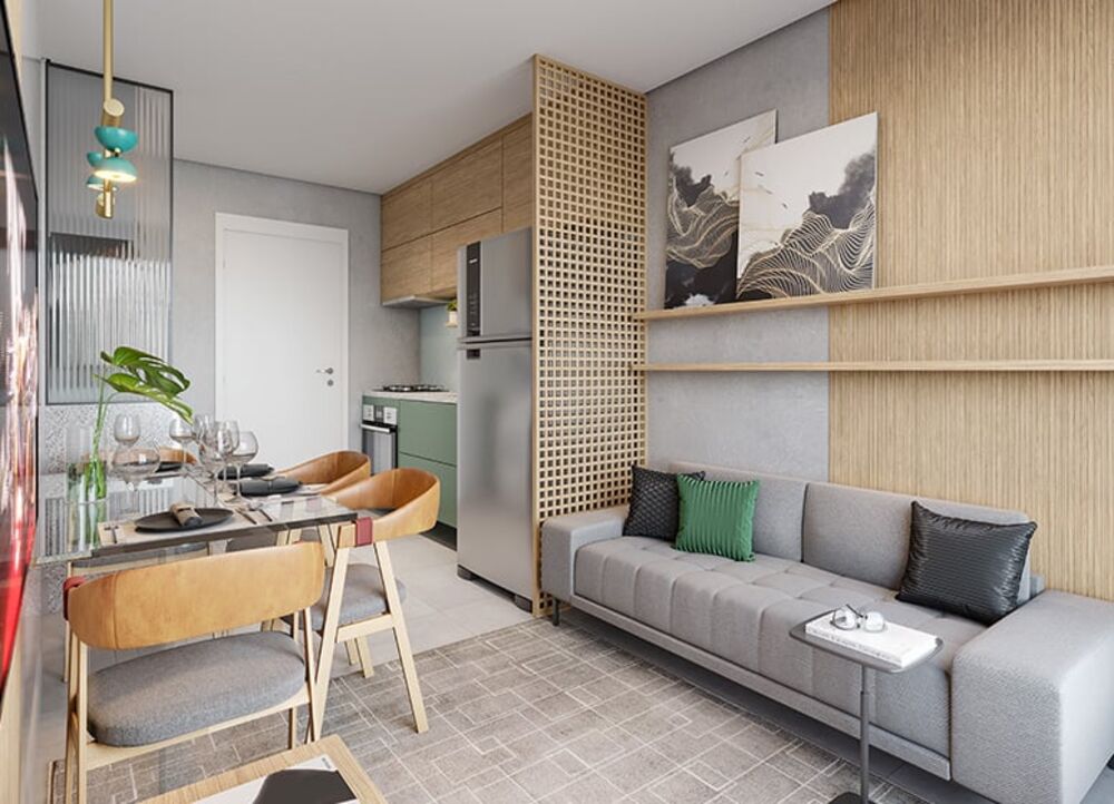 Apartamento à venda com 1 quarto, 27m² - Foto 2