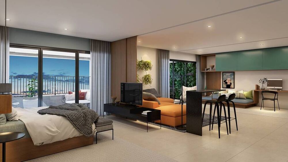 Apartamento à venda com 1 quarto, 35m² - Foto 7