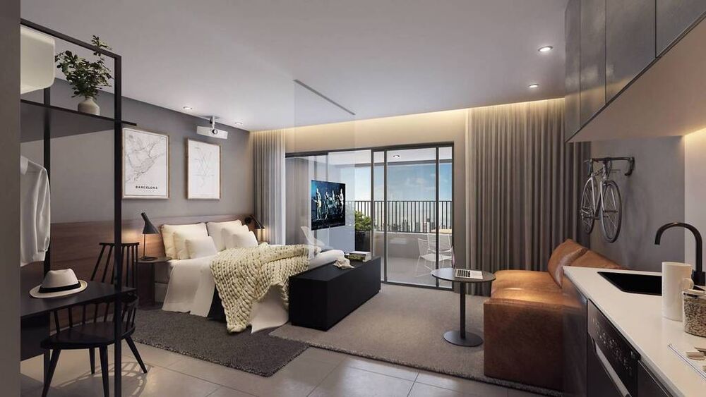 Apartamento à venda com 1 quarto, 35m² - Foto 8
