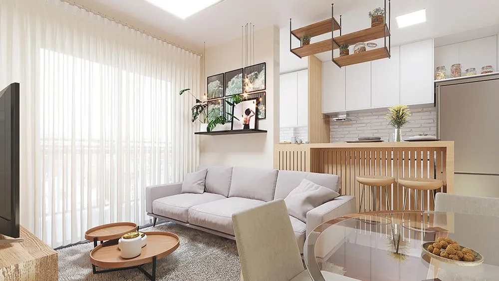 Apartamento, 2 quartos, 45 m² - Foto 3