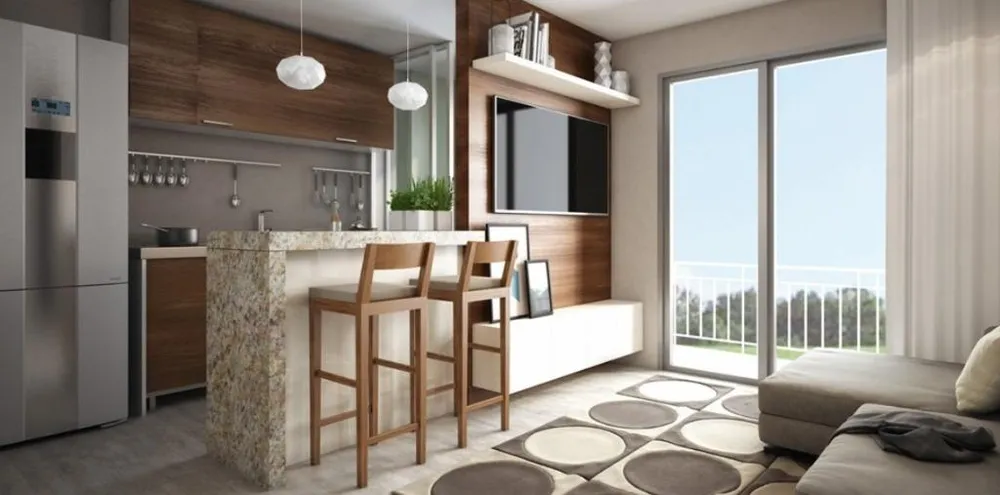Apartamento, 2 quartos, 38 m² - Foto 3