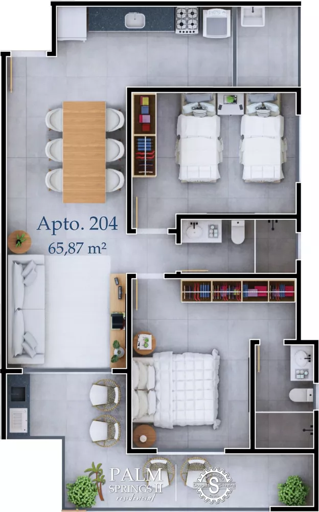Cobertura, 3 quartos, 173 m² - Foto 20