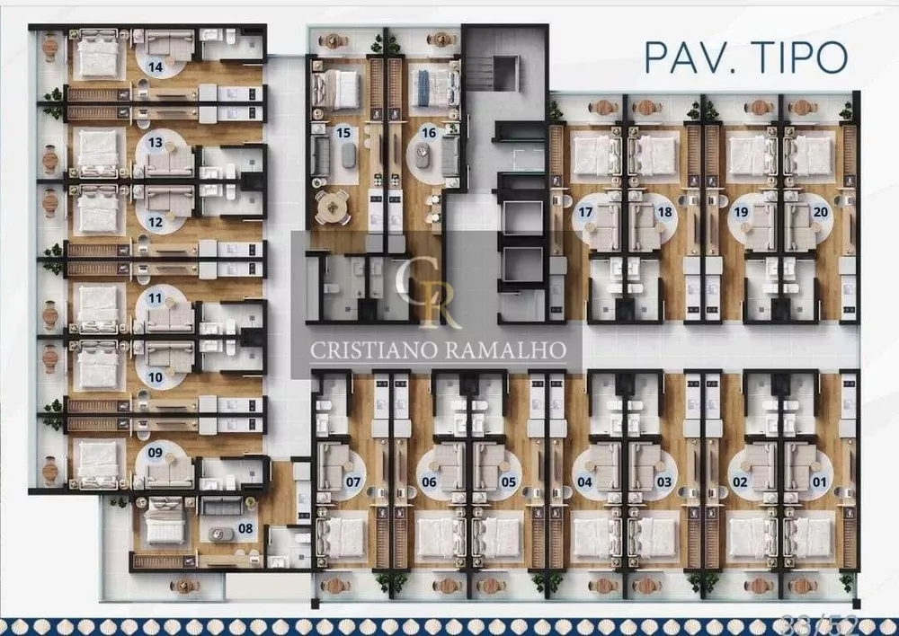 Flat/Apart Hotel, 1 quarto, 31 m² - Foto 26