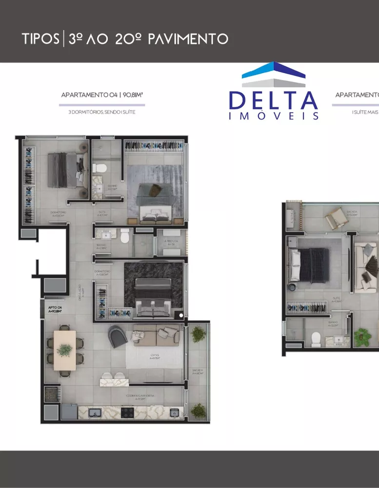 Apartamento, 2 quartos, 103 m² - Foto 6