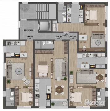 Apartamento à venda com 1 quarto, 52m² - Foto 6