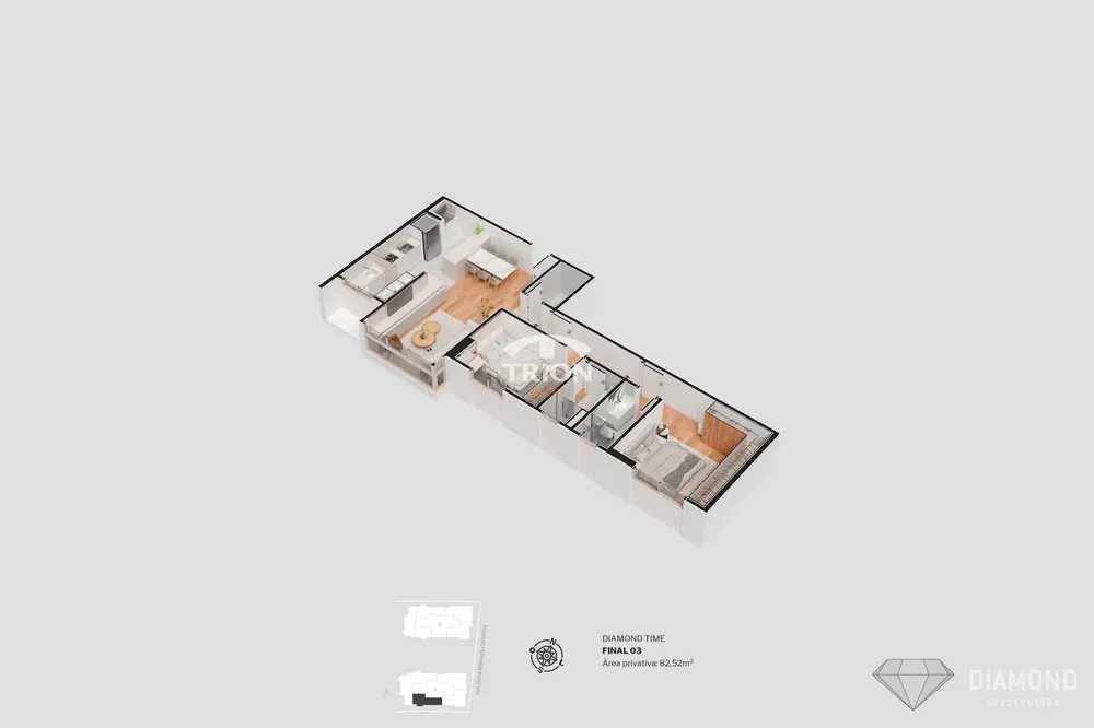 Apartamento, 2 quartos, 82 m² - Foto 4