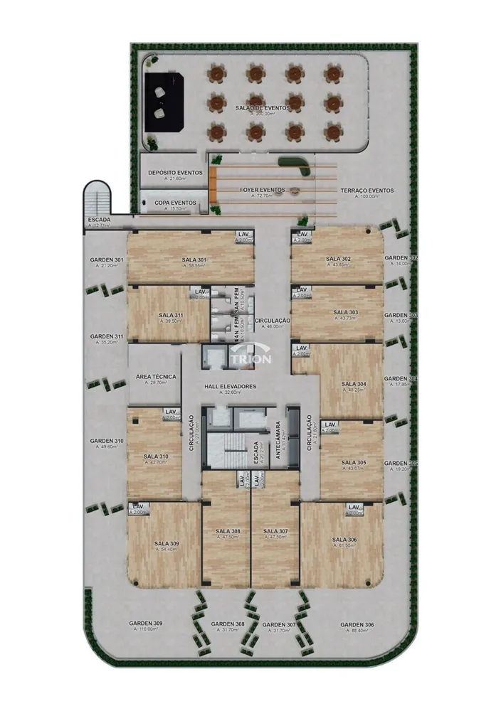 Sala-Conjunto, 63 m² - Foto 2