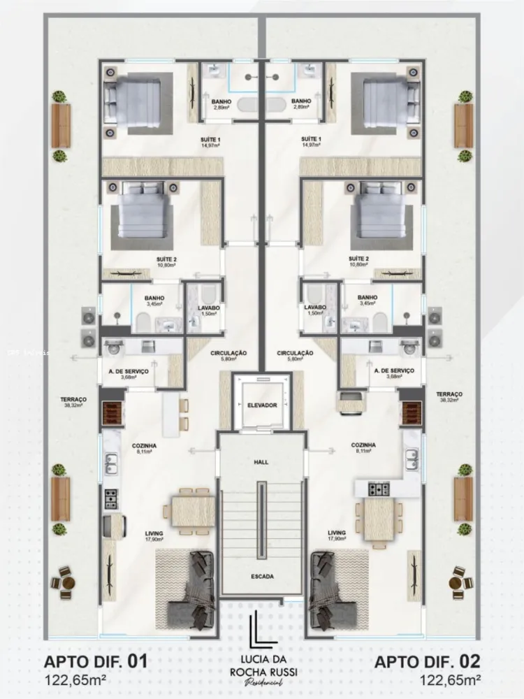 Apartamento, 2 quartos, 60 m² - Foto 5