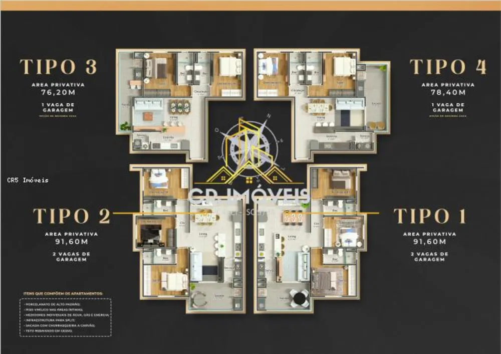 Apartamento, 3 quartos, 91 m² - Foto 17